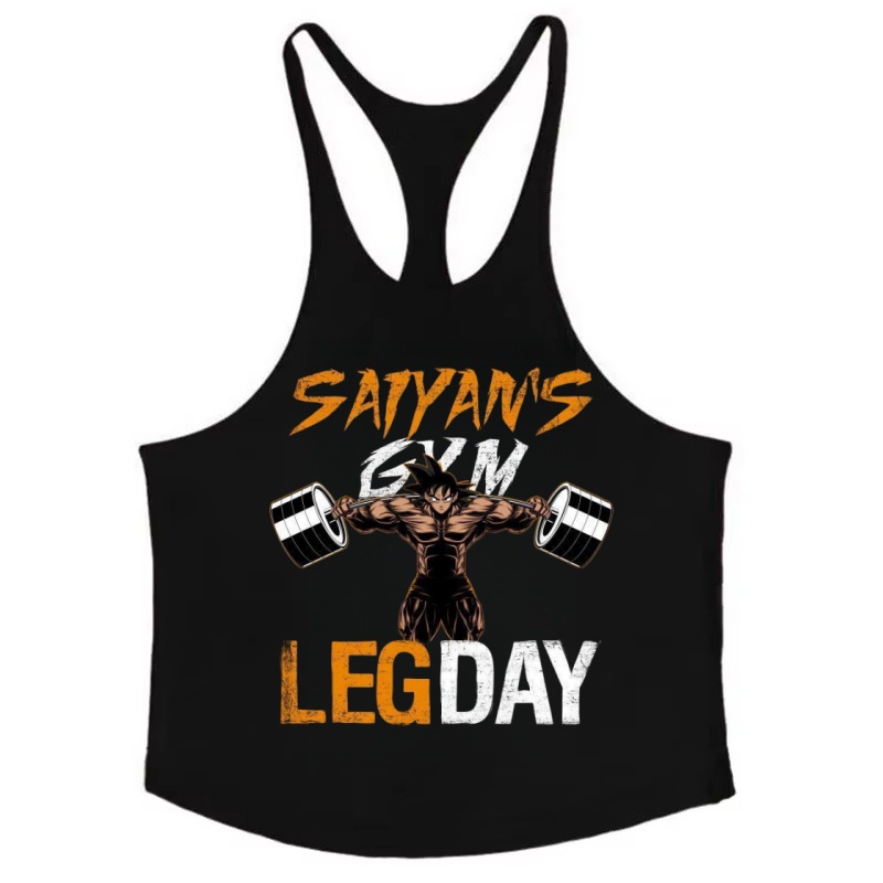 Tank Top Muscle - Camiseta sin mangas Goku para hombre,