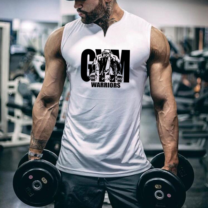 Tank Top Muscle - Chalecos con cuello en V para