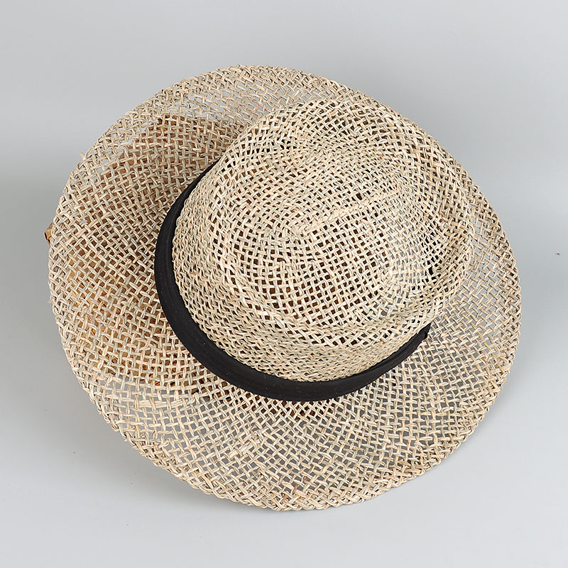 100% hierba Natural Panamá som - Bucket Hat Straw reseña y precio