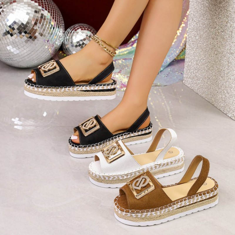 Sandalias de Plataforma para M - Espadrille Slip On reseña y precio