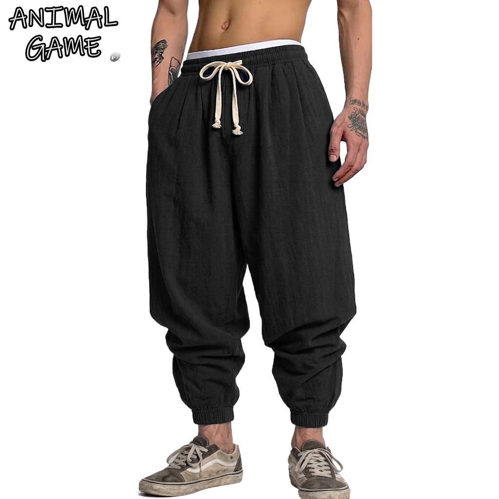 Pantalones de Lino y Algodón C - Short Linen Drawstring reseña y precio