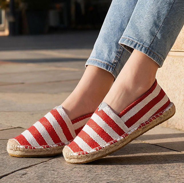 Zapatos de lona transpirables  - Espadrille Slip On reseña y precio