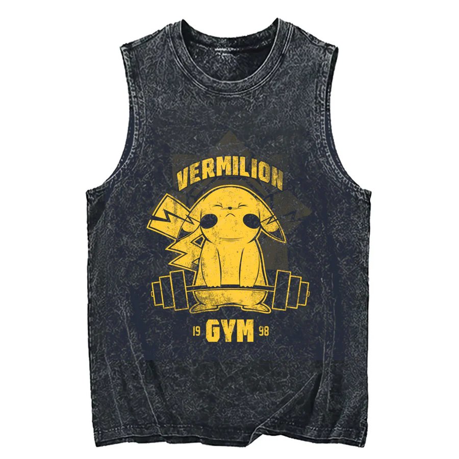 Camiseta sin mangas de algodón - Tank Top Muscle reseña y precio