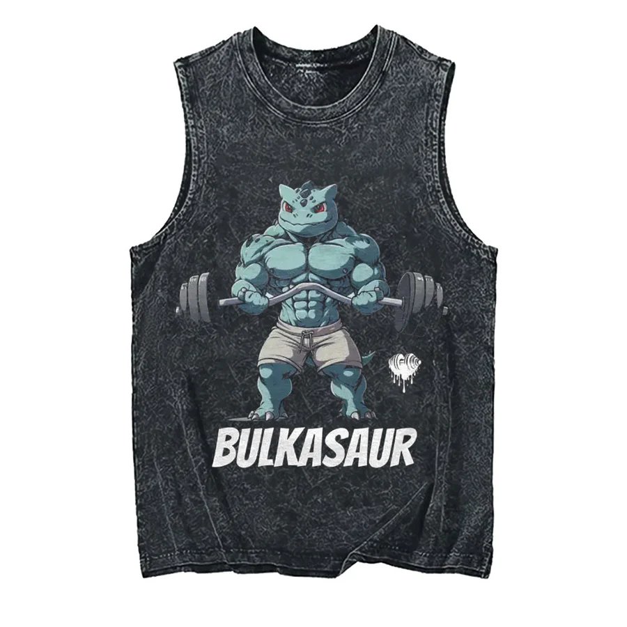 Camiseta sin mangas de algodón - Tank Top Muscle reseña y precio