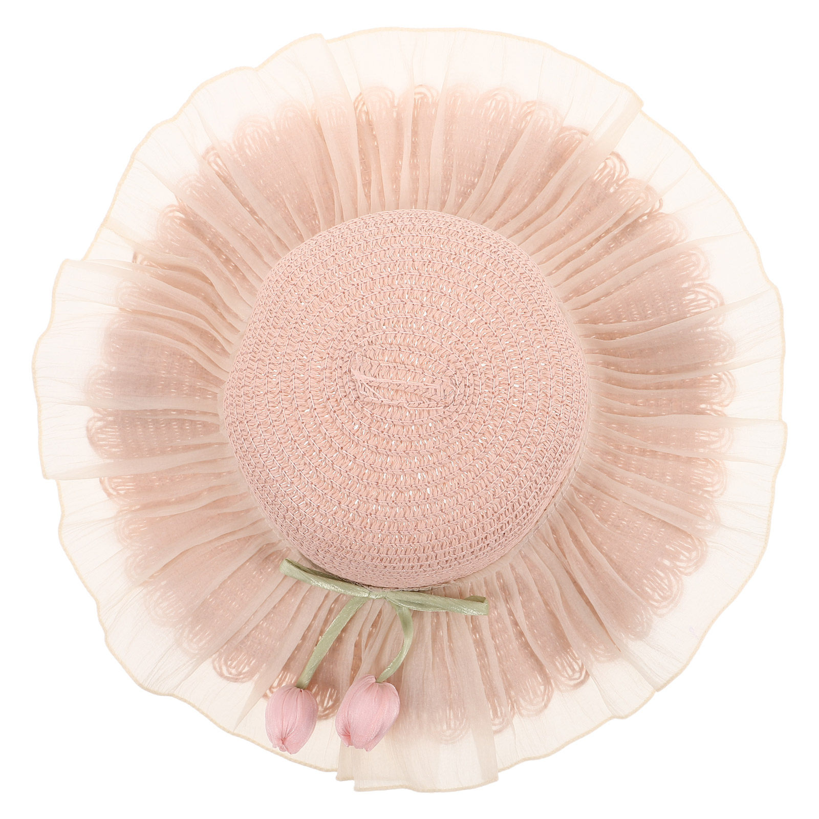 Sombrero de Paja para Niña, co - Bucket Hat Straw reseña y precio