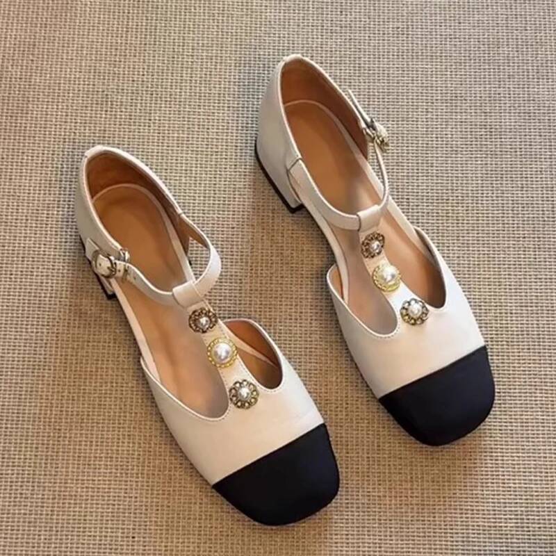 Sandalias De tacón con punta c - Casual Sandal Leather reseña y precio