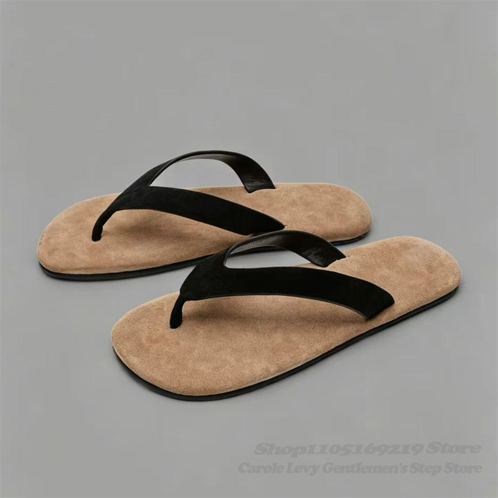 Chanclas de cuero de vaca esti - Flip Flop Leather Men reseña y precio