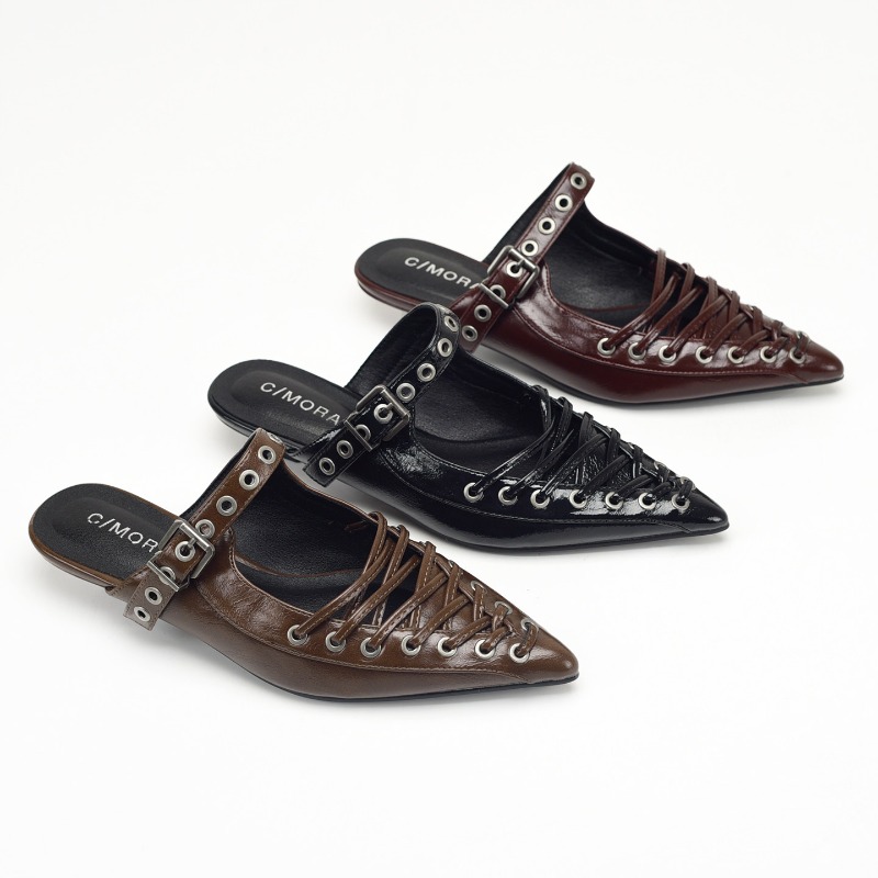 Zapatillas con punta puntiagud - Casual Sandal Leather reseña y precio